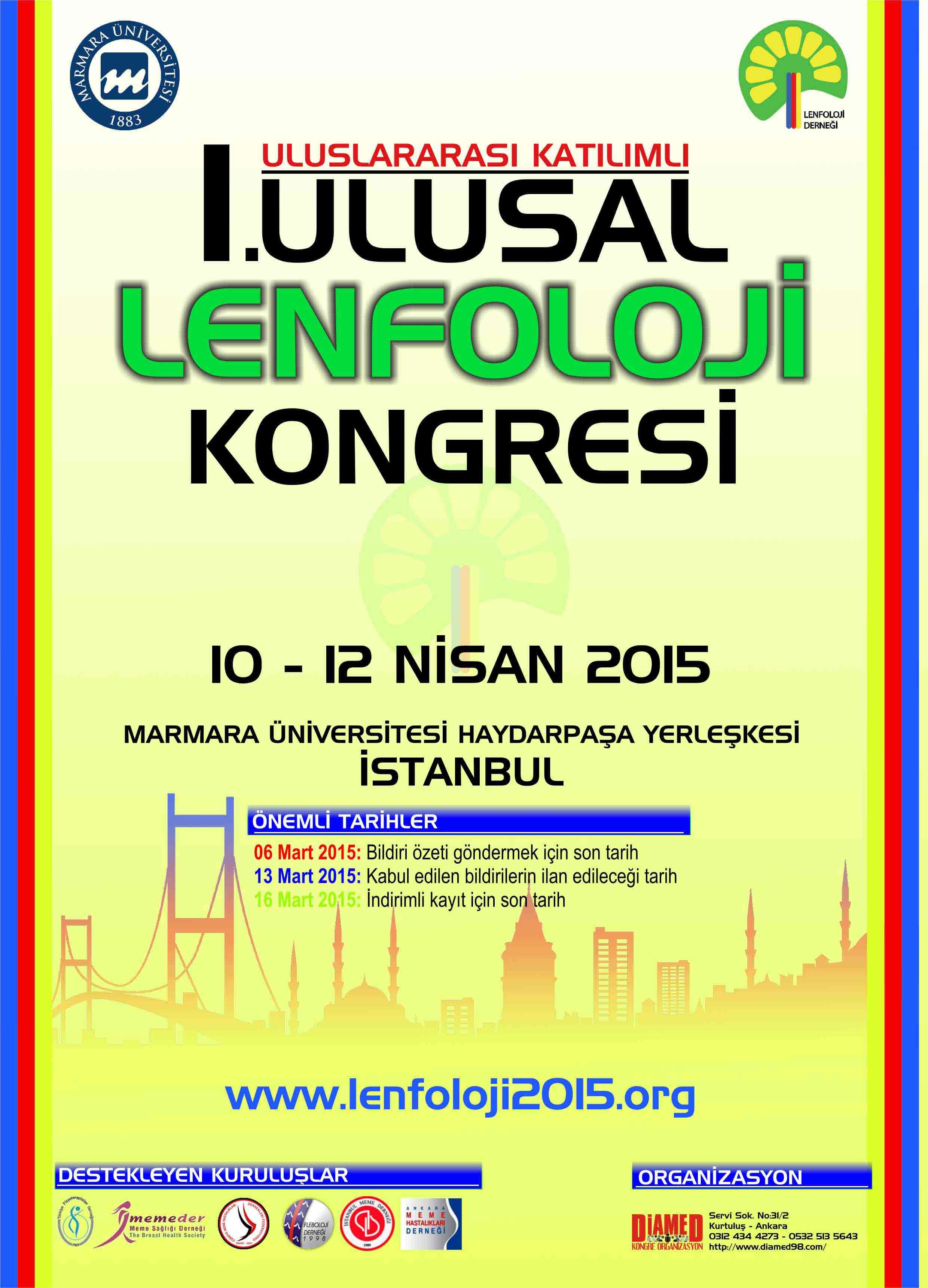 Uluslararası Katılımlı 1. Ulusal Lenfoloji Kongresi