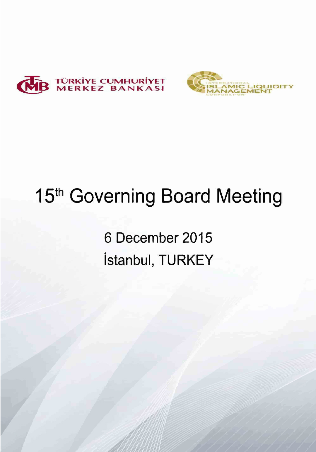 TCMB 15th Governing Board Meeting
